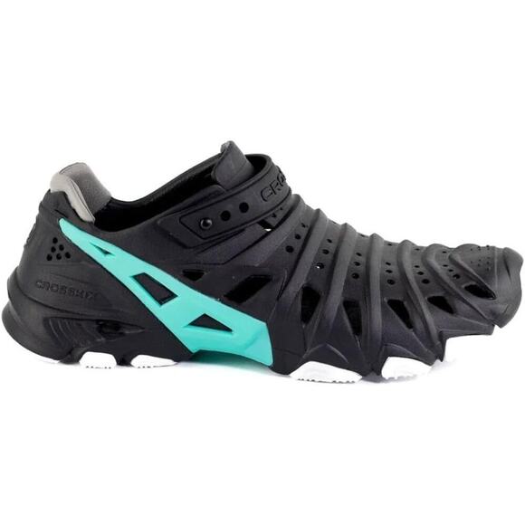 Crosskix 2.0 Panther Black Teal Hybrid Water Shoes UNISEX Boat Beach NEW/NIB!! - Picture 3 of 11